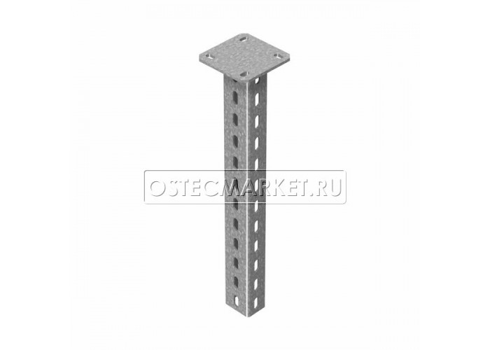855815 Стойка потолочная сварная для высоких нагрузок 50х70х1500 мм, толщ. 4,0 мм, гальван. цинк СПС7-1500-4,0-ЭЦ