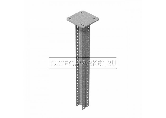 356810 Стойка потолочная сварная двойная для средних нагрузок 1080 мм (горячий цинк) СПСД(СН)гц-1080